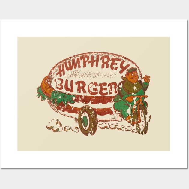 Humphery Burger Wall Art by JCD666